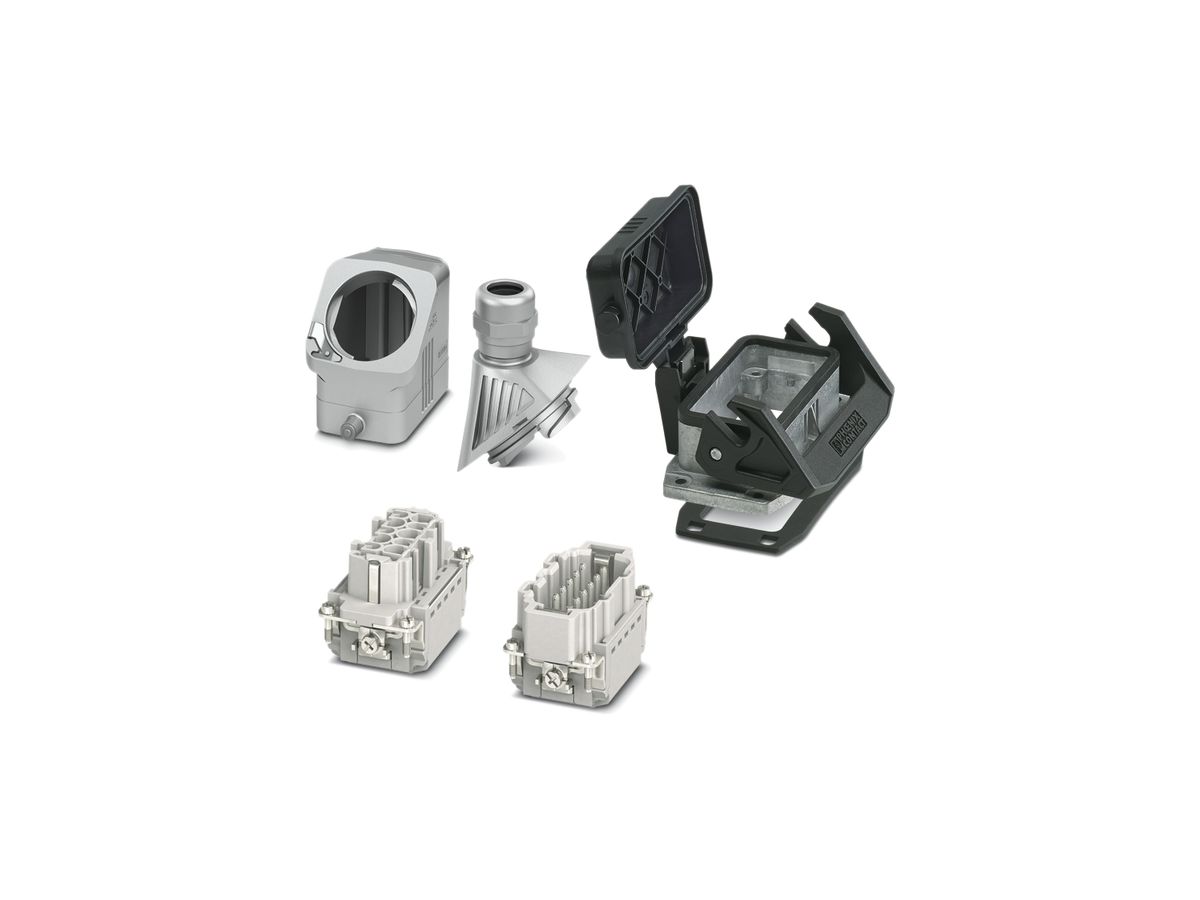 Steckverbinder-Set EVO-B10PT-BWSC-HL-M25ELC-AL