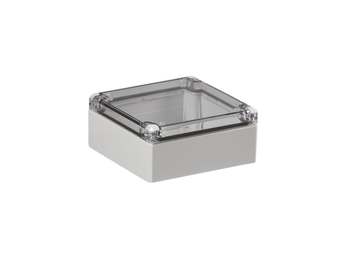 Apparategehäuse RW CUBO D120×122×56 DPCP transparent, T DSHI 1B