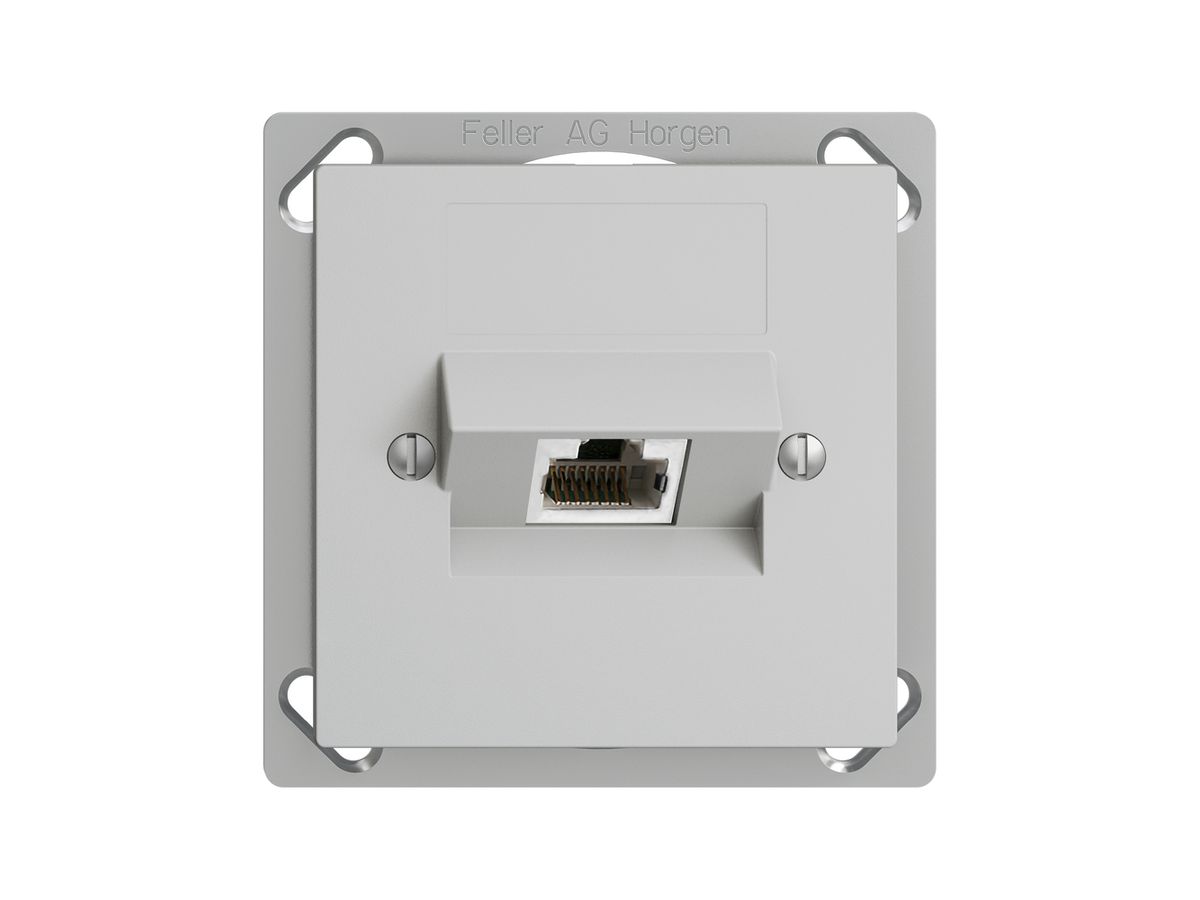 EB-Dose 1×RJ45/s 4P ITplus EDIZIOdue hellgrau