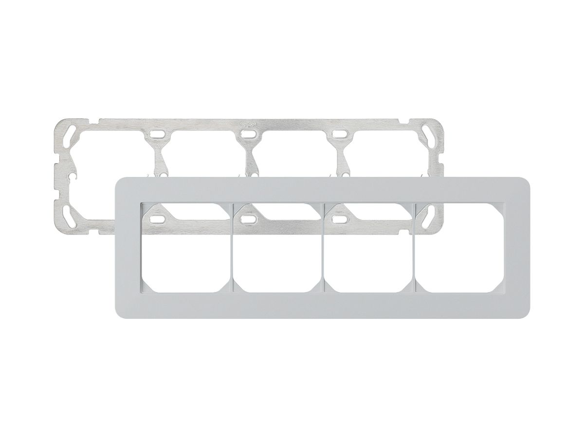 UP-Kopfzeile kallysto.trend 1×4 hellgrau horizontal