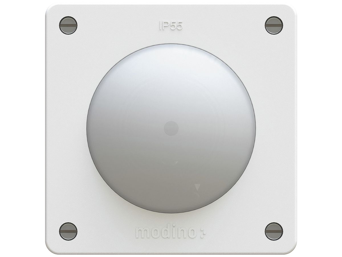 UP-Leuchtdrucktaster MAX HAURI EXO A/R, IP55, weiss