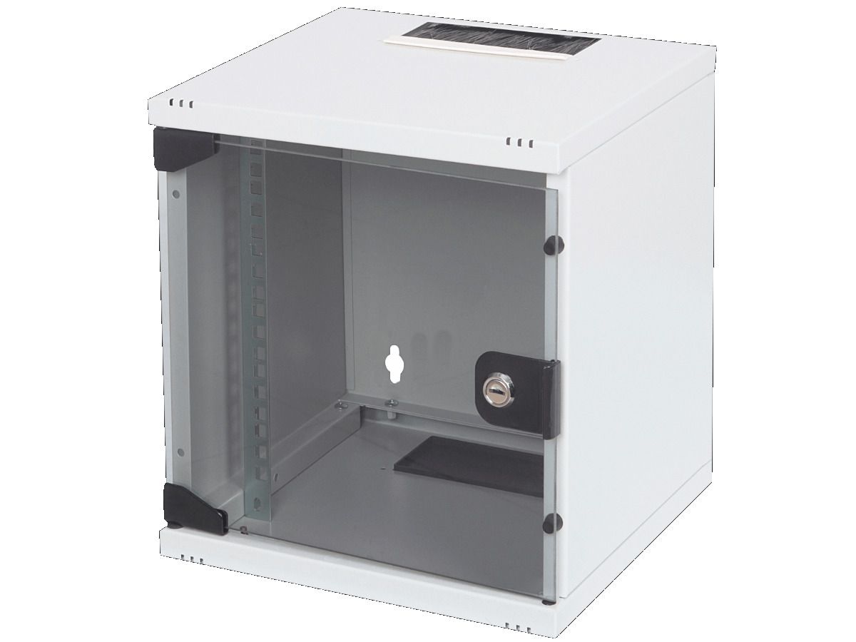 Netzwerkschrank digitus 10' 6HE - 330x312x300mm, RAL7035, IP20
