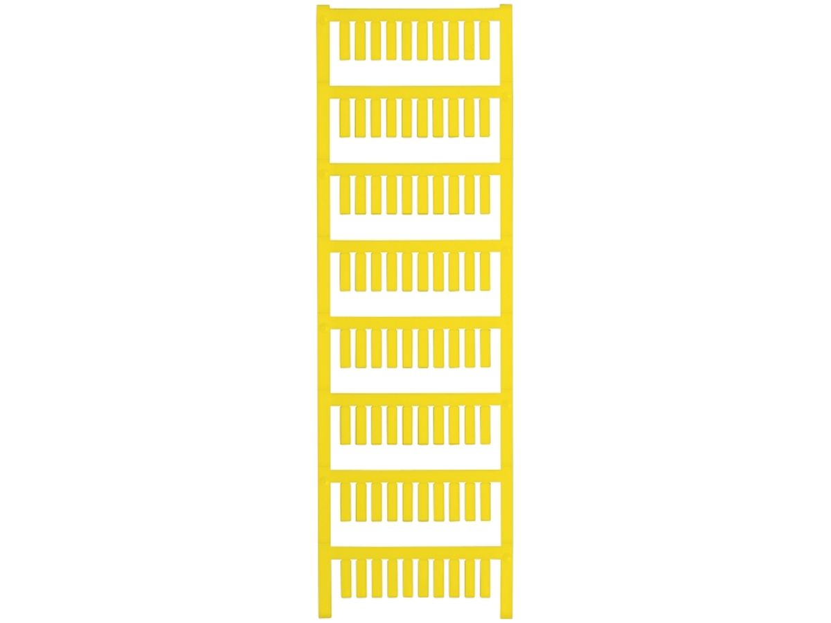 Einsteckschild Weidmüller TM MultiCard 15×4mm PA66 gelb