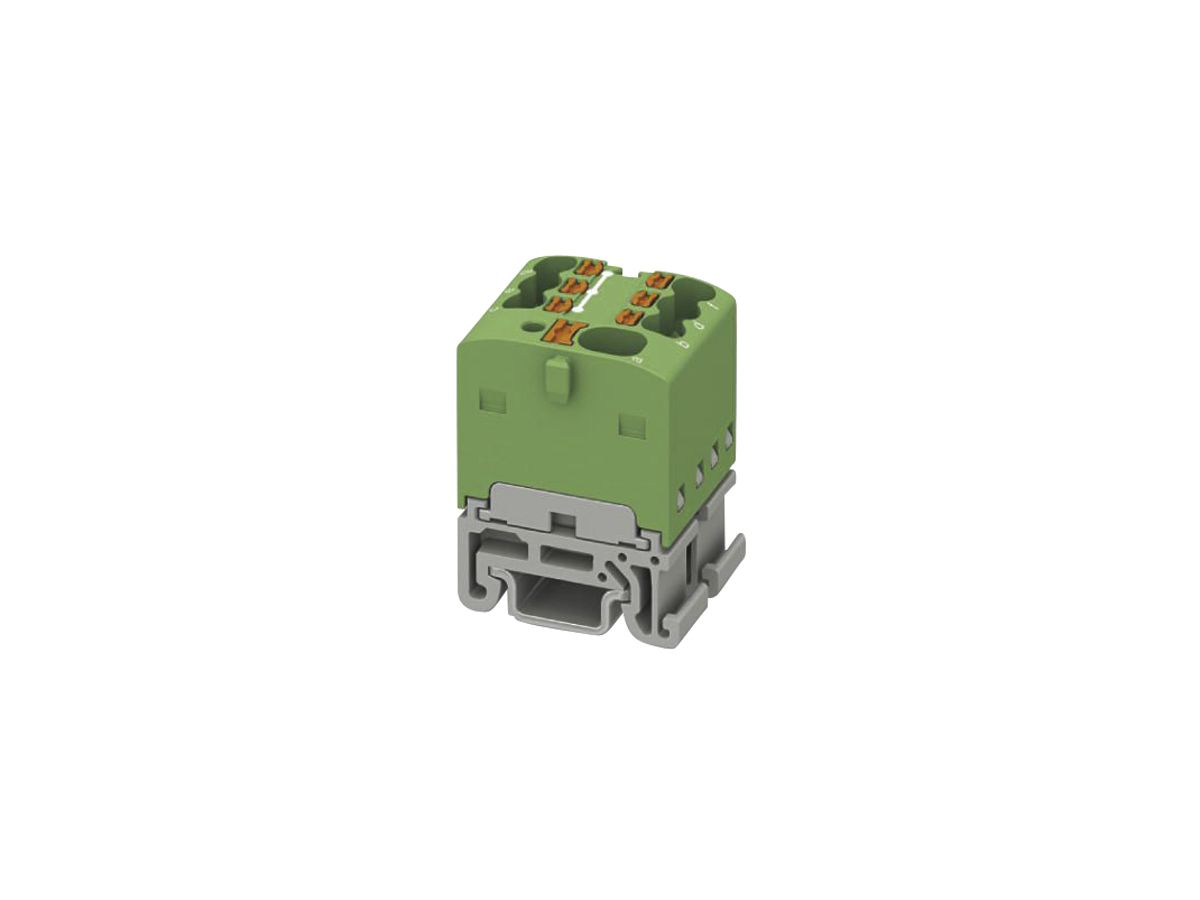 Verteilerblock PX PTFIX 4/6X1.5-NS15A GN