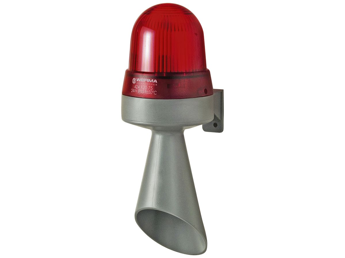 LED-Signalhupe 424 230VAC rot