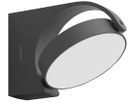 LED-Wandleuchte Philips Mimosa 630lm 2700K IP44 171×45mm anthrazit drehbar