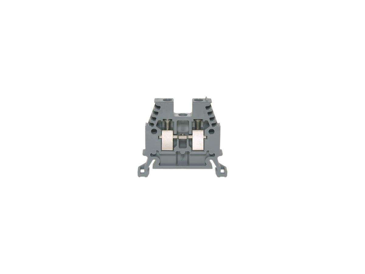 Durchgangs-Reihenklemme Woertz Ex 0.5…2.5mm² 24A 1000V Schraubansch.2×1 TH35 gu