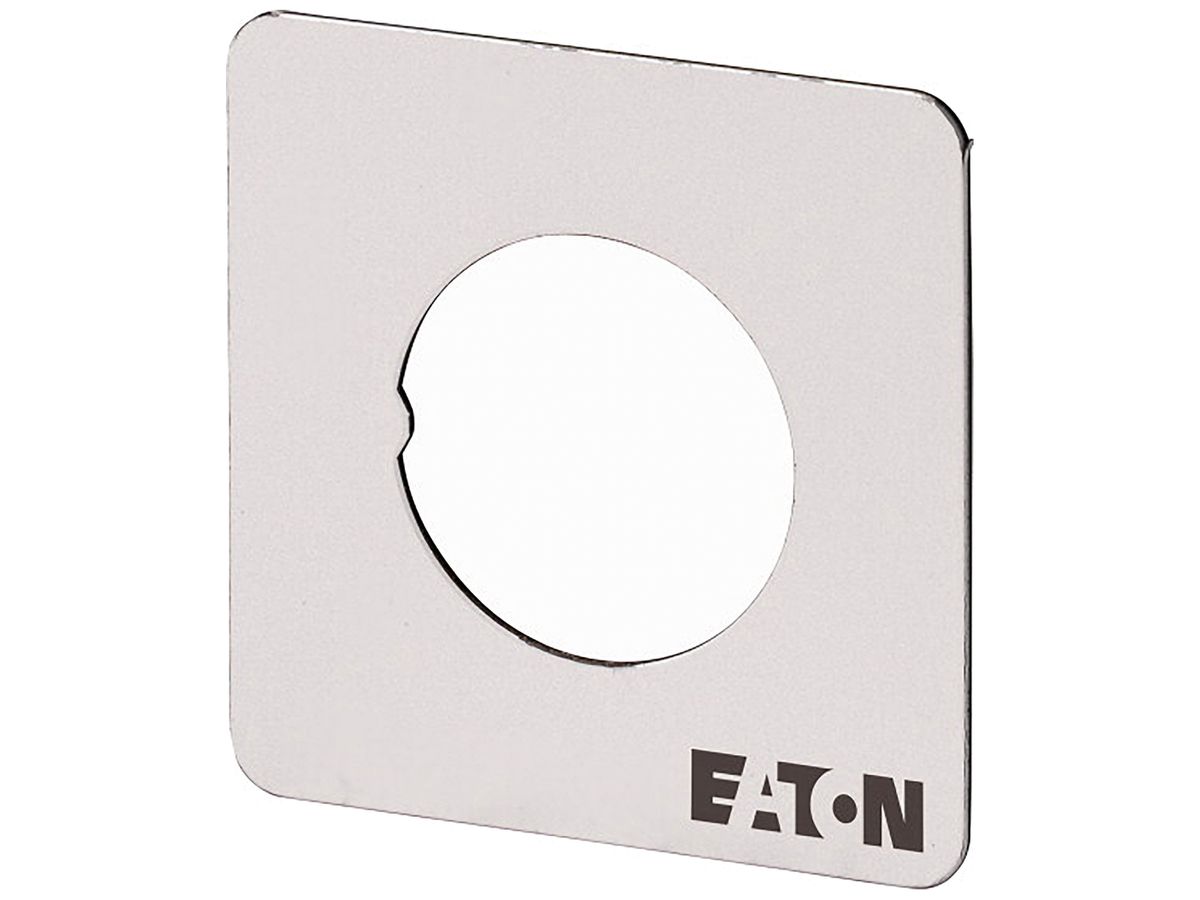 Bezeichnungsschild Eaton FS-ALU980-T0 für T0/T3/P1 gravierbar