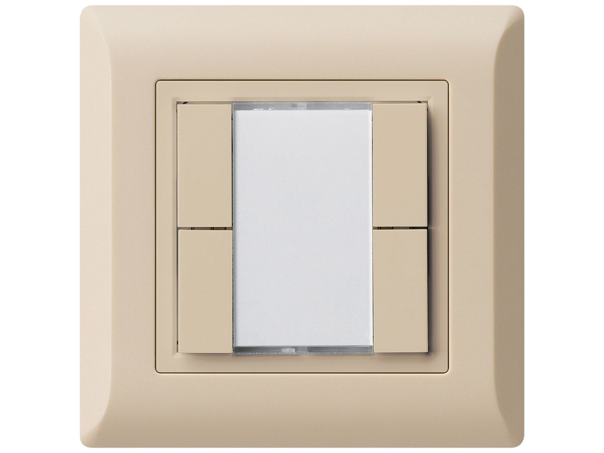 UP-Universaltaster 4×kallysto.line ohne LED beige