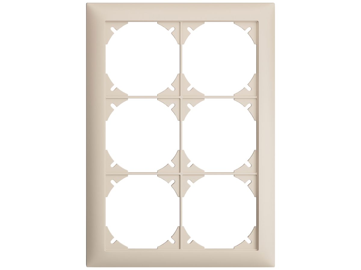 UP-Kopfzeile EDIZIOdue SNAPFIX® 3×2 vertikal 148×208mm crema