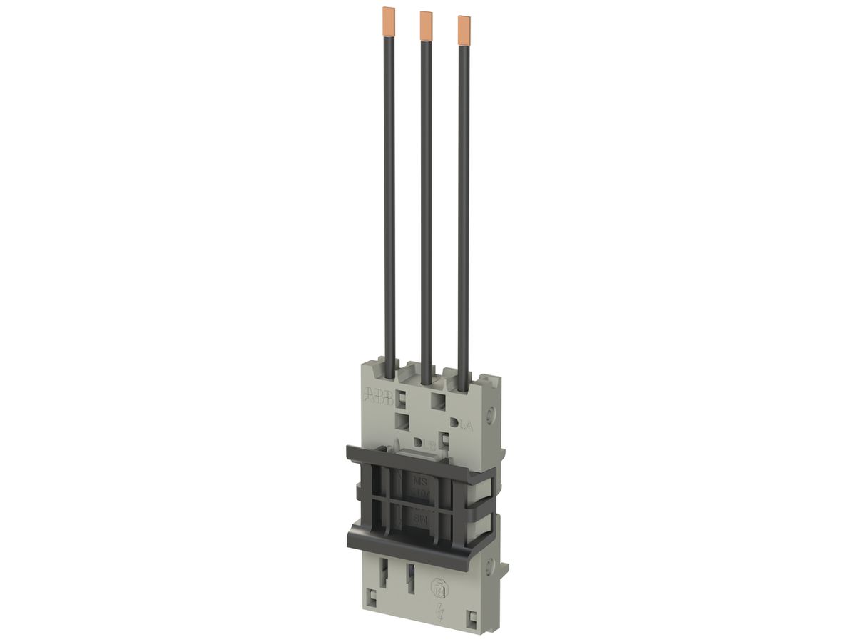 Adapter ABB ZMS932-PI, für MS116/MS132 auf SMISSLINE TP, 3L oben, Push-In