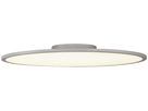 LED-Deckenleuchte SLV PANEL 60 ROUND CL 42W 3350lm 4000K 110° Ø600mm silber