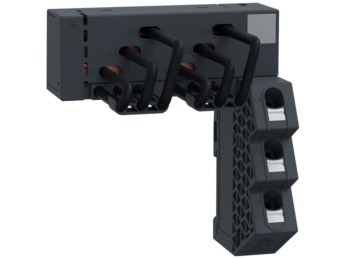 Sammelschienenverbinder TeSys 3P 3Ph 63A 115mm schwarz