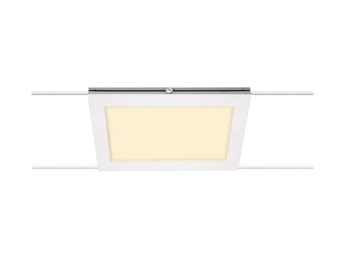 LED-Downlight SLV TENSEO PLYTTA RECTANGULAR 9.8W 750lm 2700K 240×175mm weiss