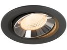 LED-Downlight SLV NUMINOS MOVE L 17W 2400lm 2700K WB DALI Ø145 sz/cr
