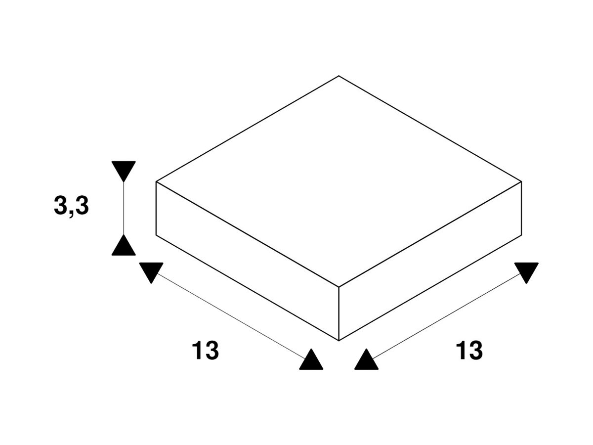L-Verbinder SLV S-TRACK DALI 5-polig Erdung rechts schwarz