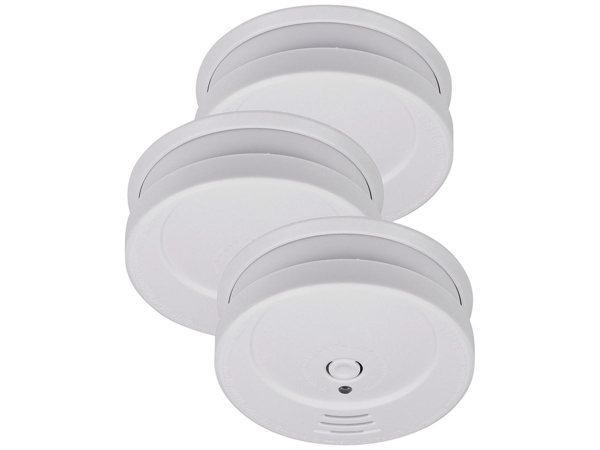 AP-Rauchmelder-Set Brennenstuhl RM C 9010 85dB 9V weiss