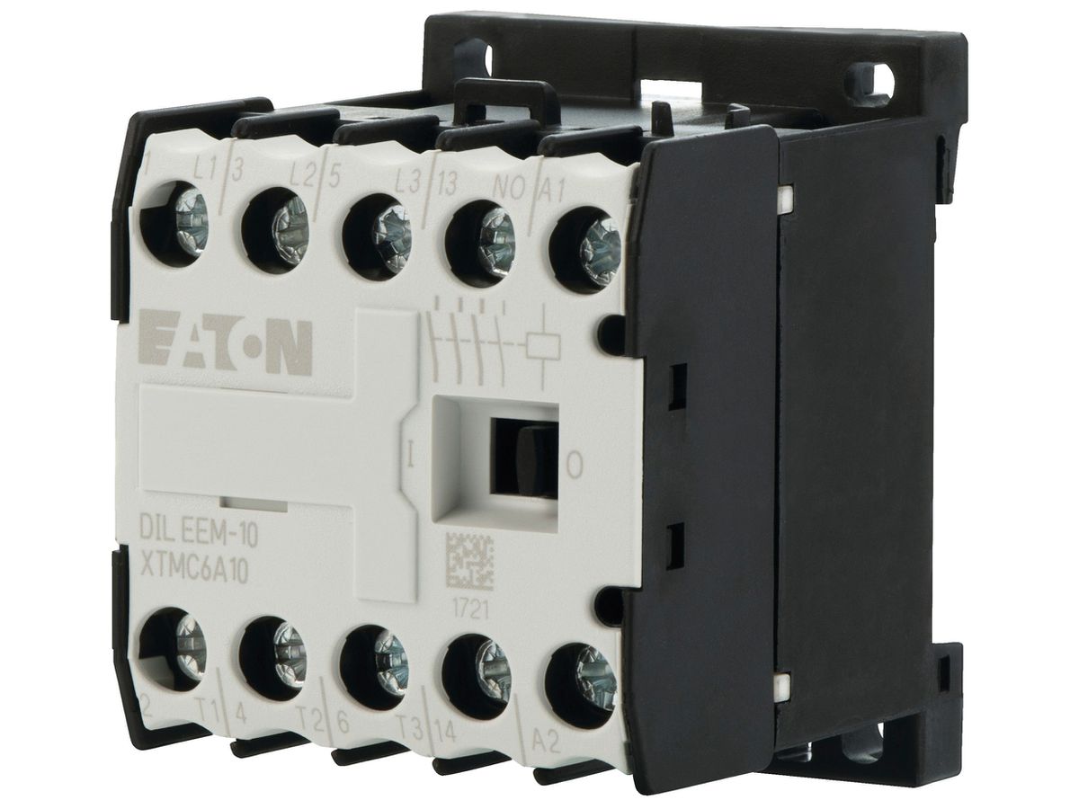 Leistungsschütz Eaton DILEEM-10 230V AC 3NO 22A 6.6A 3kW 2.2kW 24…690V