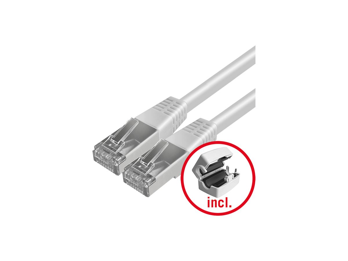 Verbindungskabel ESYLUX SmartDriver RJ45 Set 2, 5m, 8×grau