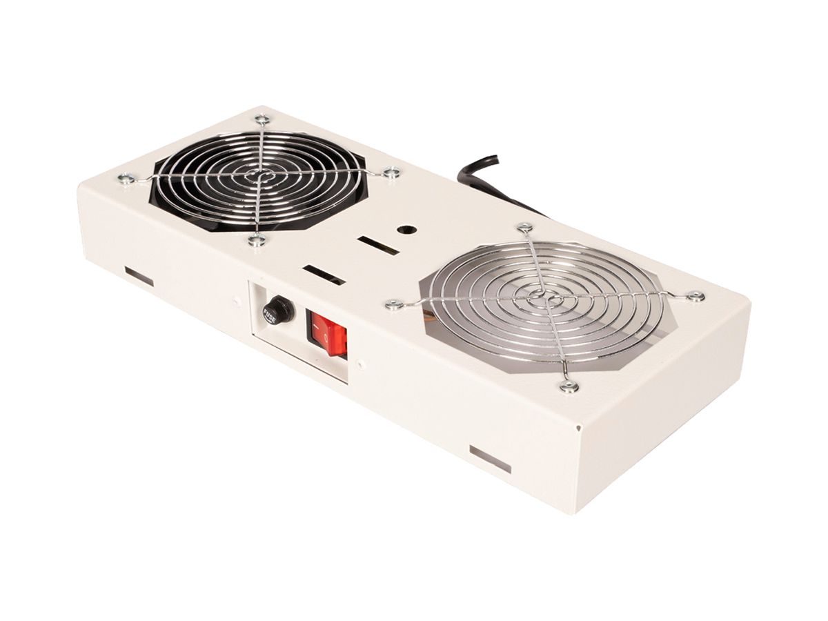 Lüfter ROLINE 385×87×205mm 230V Dachlüfter grau 108m³/h