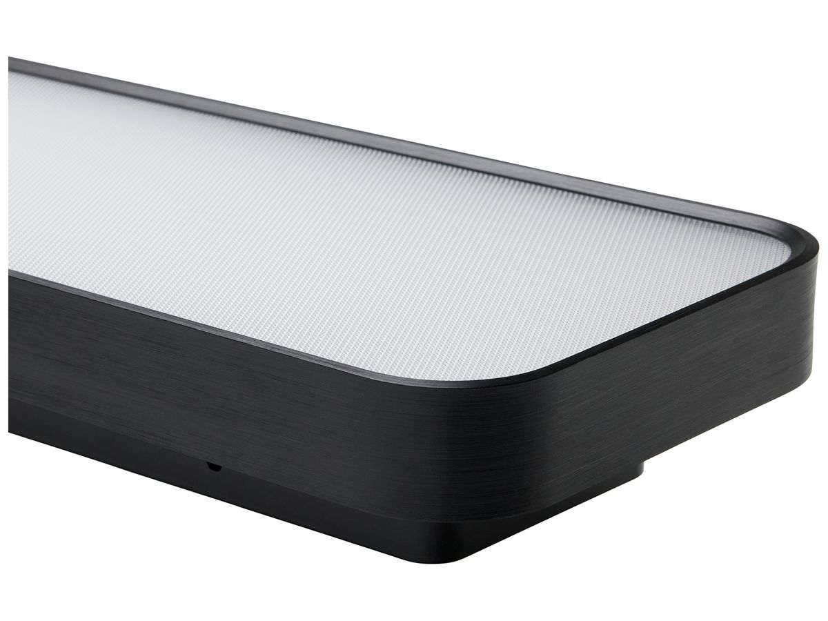 LED-Deckenleuchte Sir Heian Blade 38W 3850lm 930…940 DALI 1200×130mm schwarz