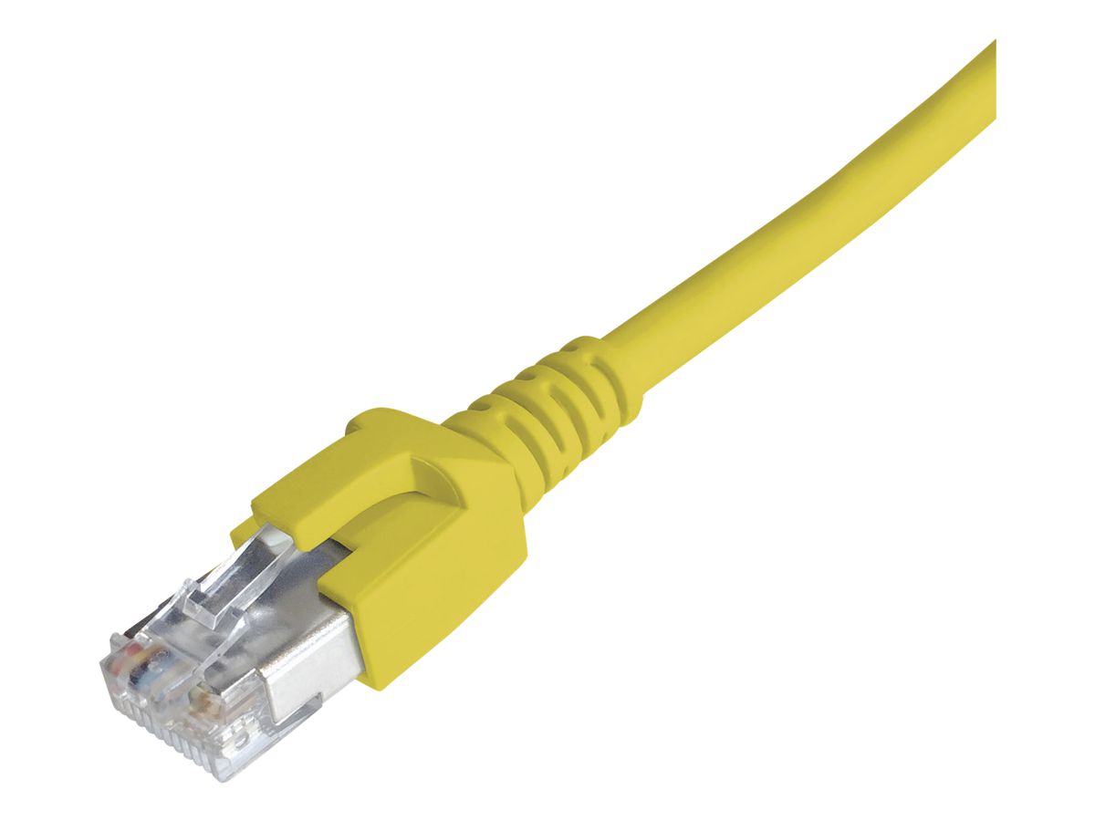 Patchkabel RJ45 Dätwyler 7702 4P, Kat.6A (IEC) S/FTP LSZH, gelb, 30m