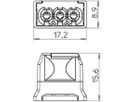 Verbindungsklemme Bettermann 3P 0.5…2.5mm² hellgrau