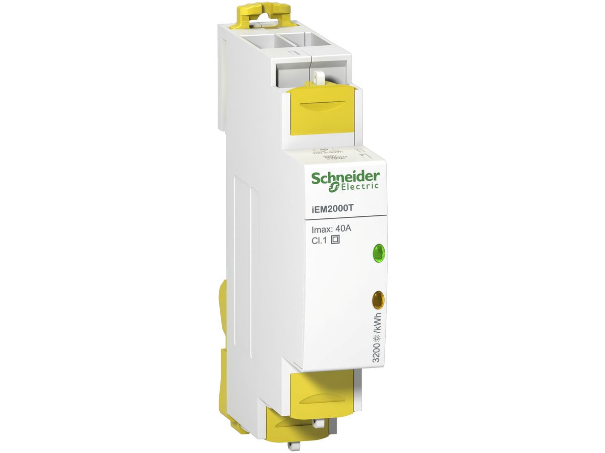 REG-Energiezähler Schneider Electric iEM2000T 1P+N 40A Impulse ohne Display