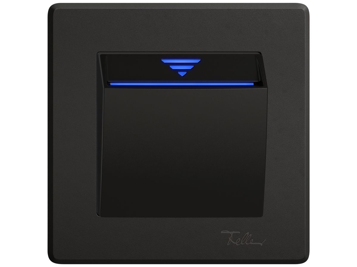 UP-Hotelcard KNX EDIZIO.liv SNAPFIX® mit Busankopppler sz