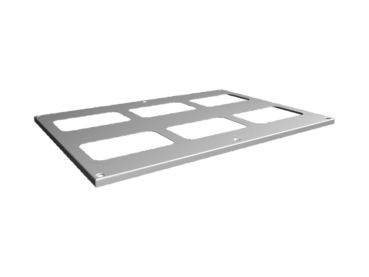 Oberbodenblech Rittal SV 9681.596 850×600mm Dachbeplankung grau