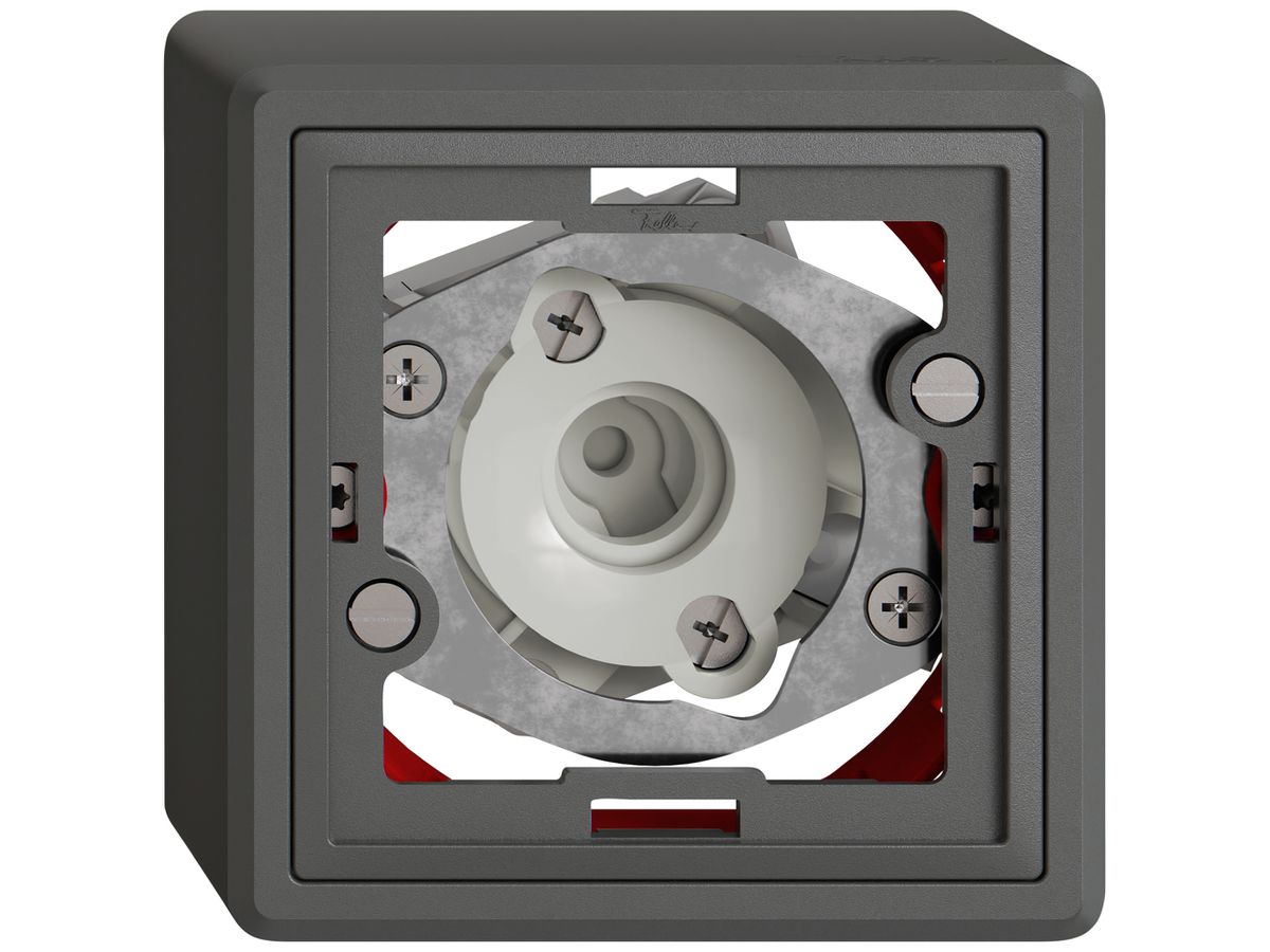 AP-Signallampe EDIZIO.liv SNAPFIX® 250V ohne Kalotte ohne Lampe dgu