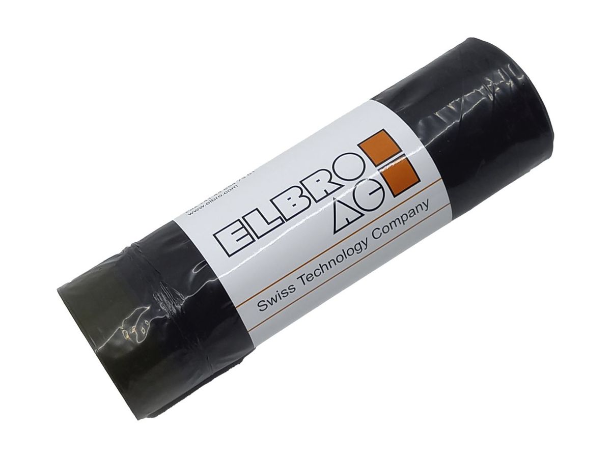Abfallsack ELBRO 35 Liter 650×500mm 40μm LDPE Rolle à 20 Stück schwarz