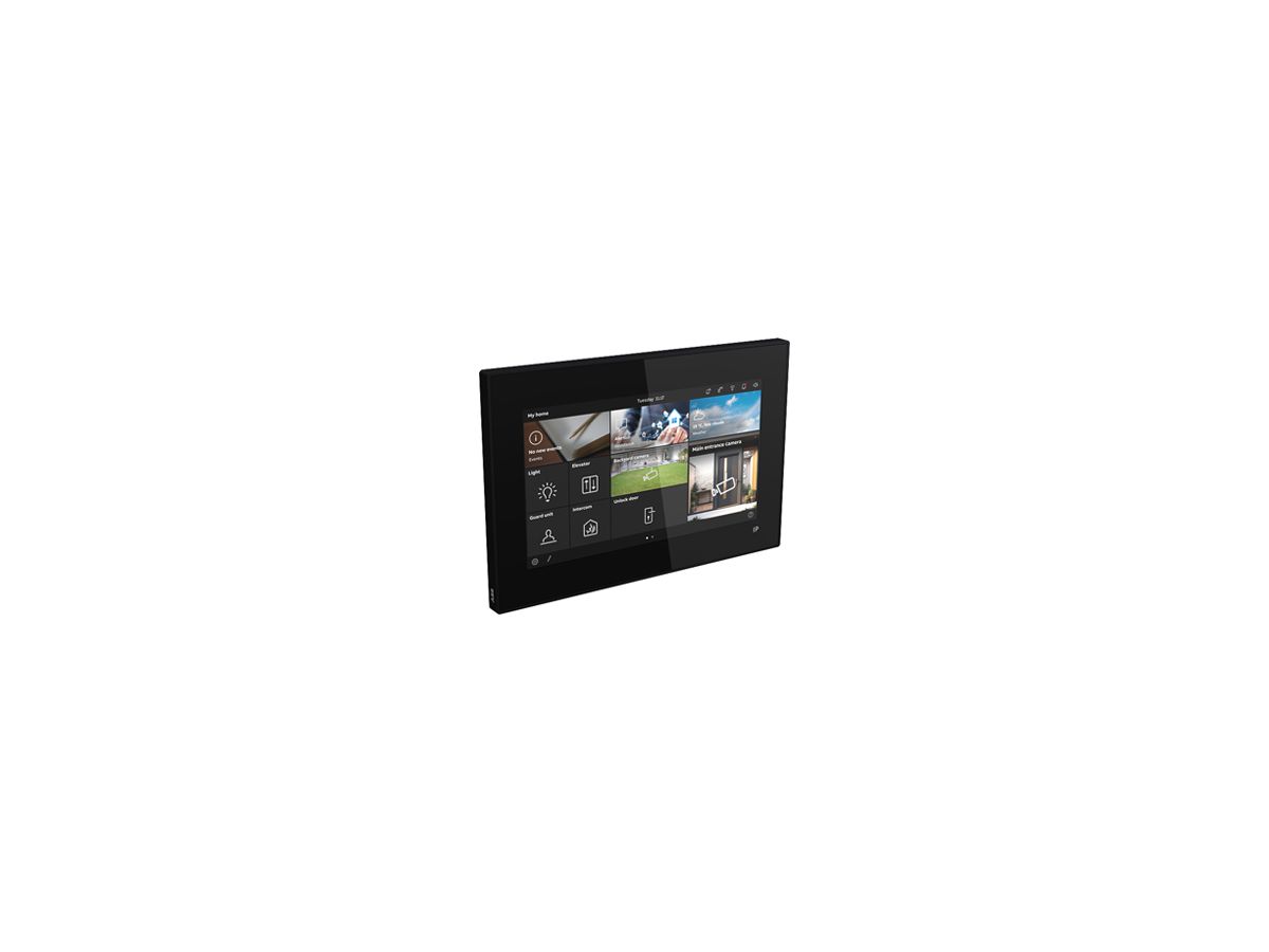 Video-Innenstation ABB IP touch 7, LAN/WiFi, DC/PoE, SM/FM schwarz