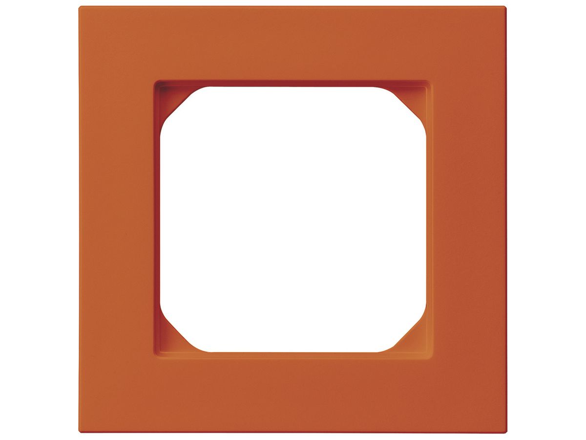 UP-Abdeckrahmen Hager KPR, 1×1, 94×94mm, orange