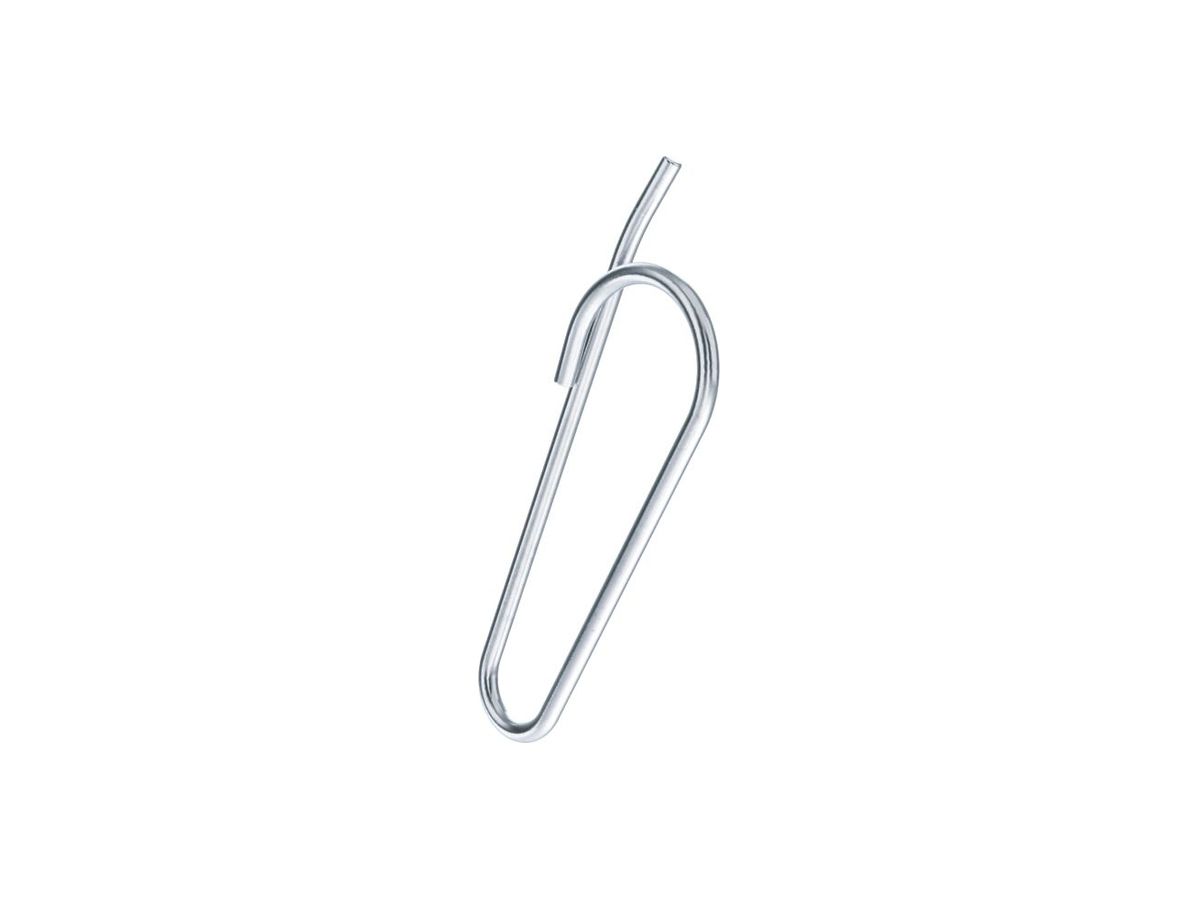 Etikettenklammer FERRONORM 34mm Stahl Zink