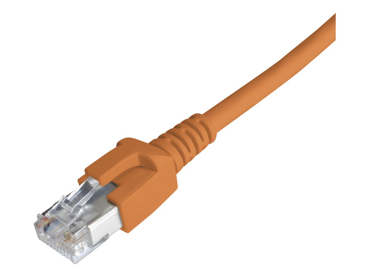 Patchkabel RJ45 Dätwyler 7702 4P, Kat.6A (IEC) S/FTP LSZH, orange, 30m