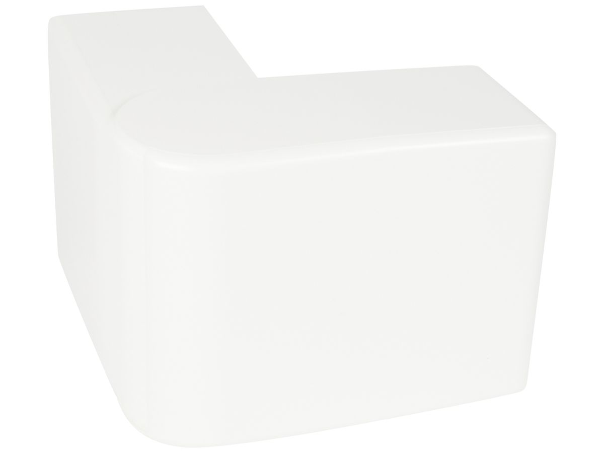 Ausseneck HF 60…120° 85×50mm Kunststoff weiss IP3X