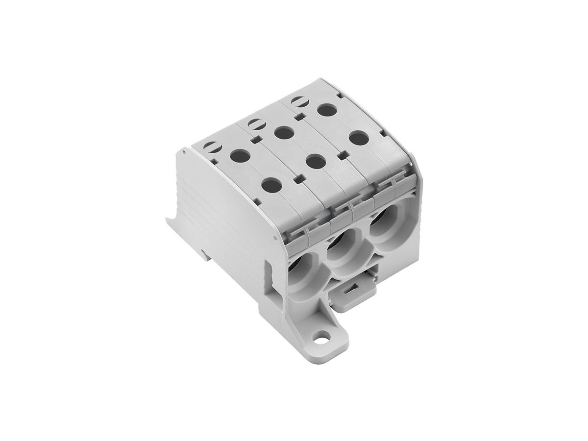 Verteilerblock WM WPD 331CC 1P 232A 3×Eing 3×Ausg 10…95mm² 10…95mm²