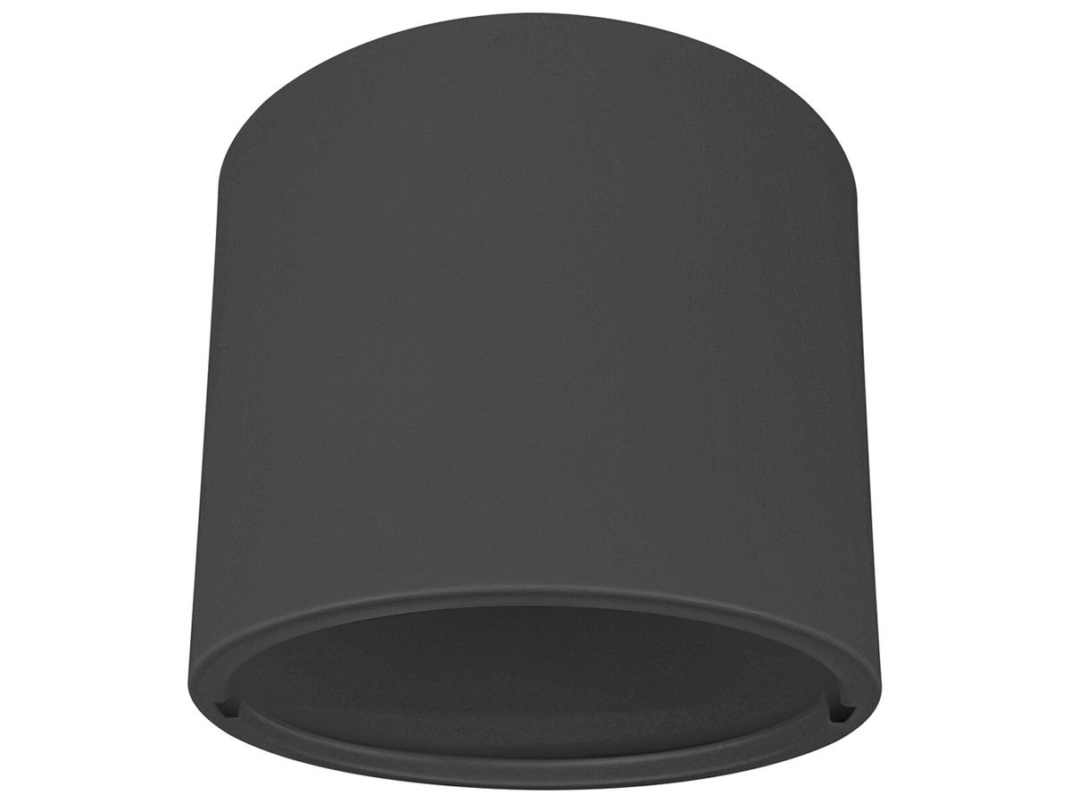 Anbaugehäuse LEDVANCE COMFORT Aluminium Ø215×184mm schwarz