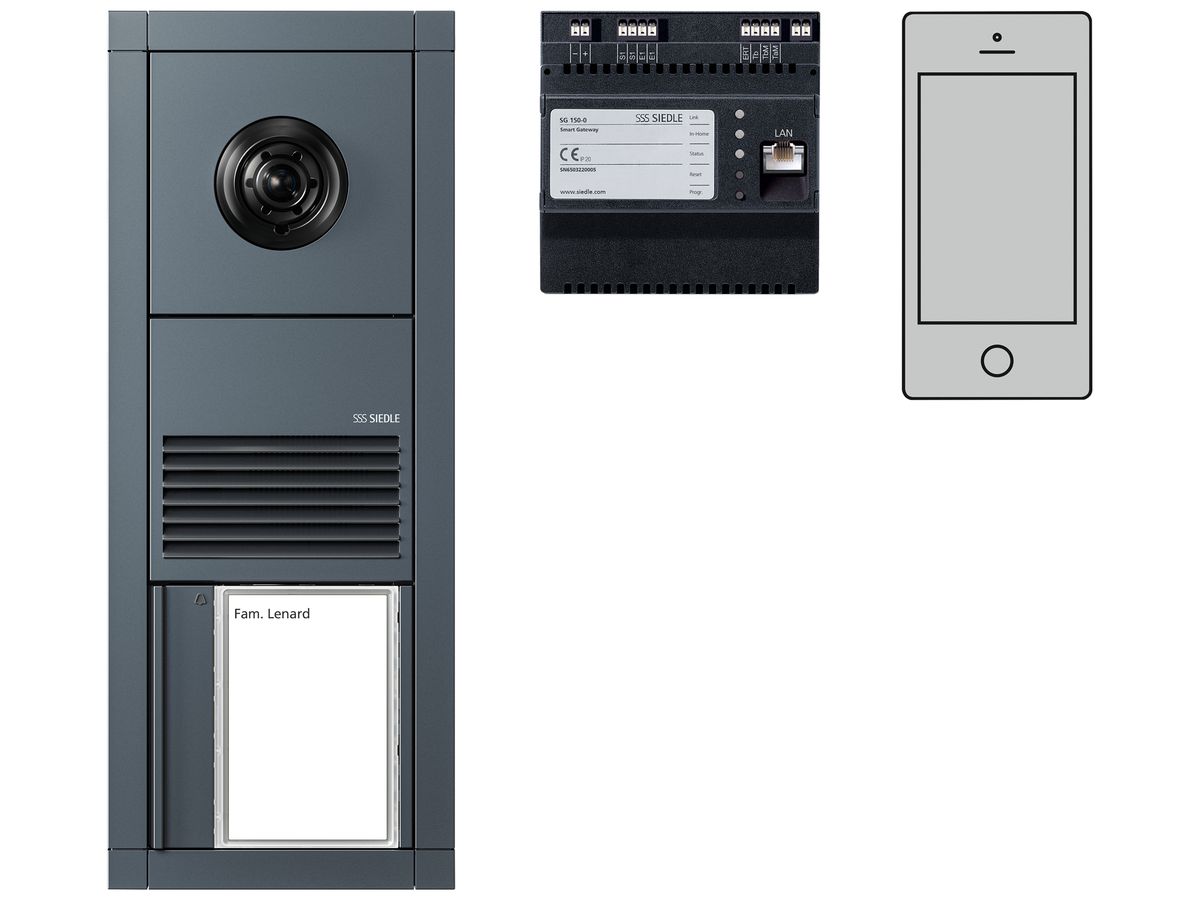 EB-Set Video Siedle Vario 1 Bus-System