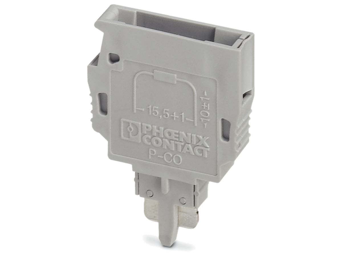Bauelementstecker mit Diode 1N4007 von links nach rechts