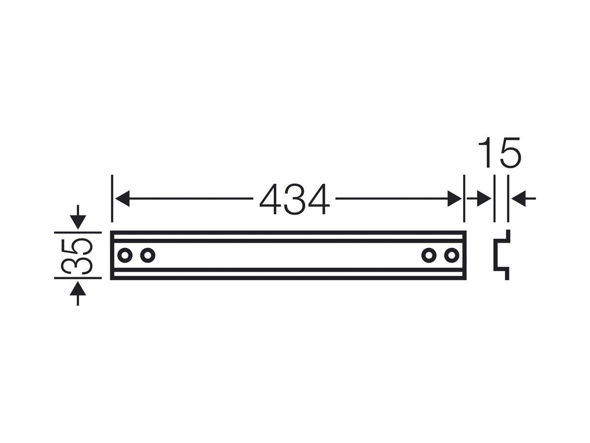 Profilschiene Hensel MITS45