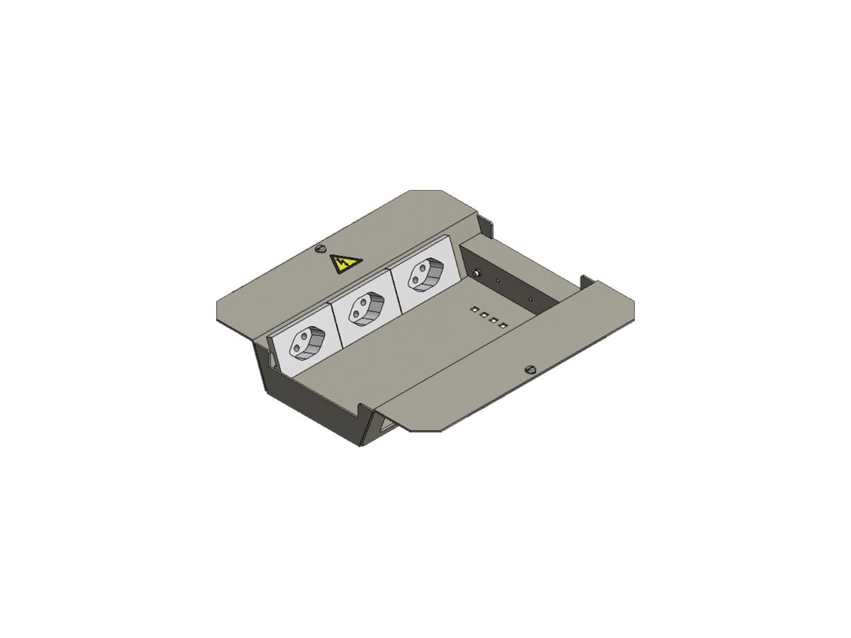 Einbausatz BAK SB 2×3 FLF liegend weiss