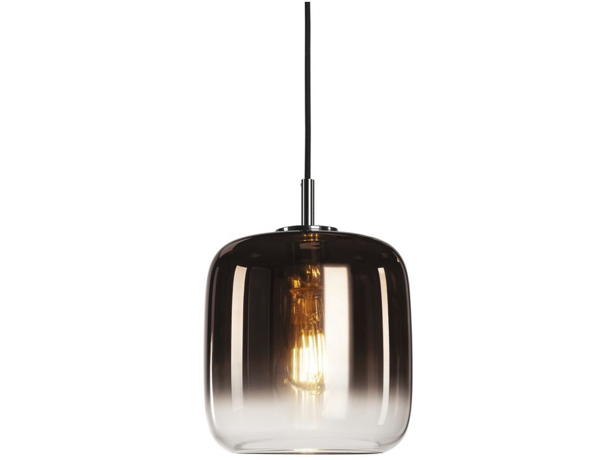 Pendelleuchte SLV PANTILO 20 E27 15W Ø200×213mm kupfer/Glas