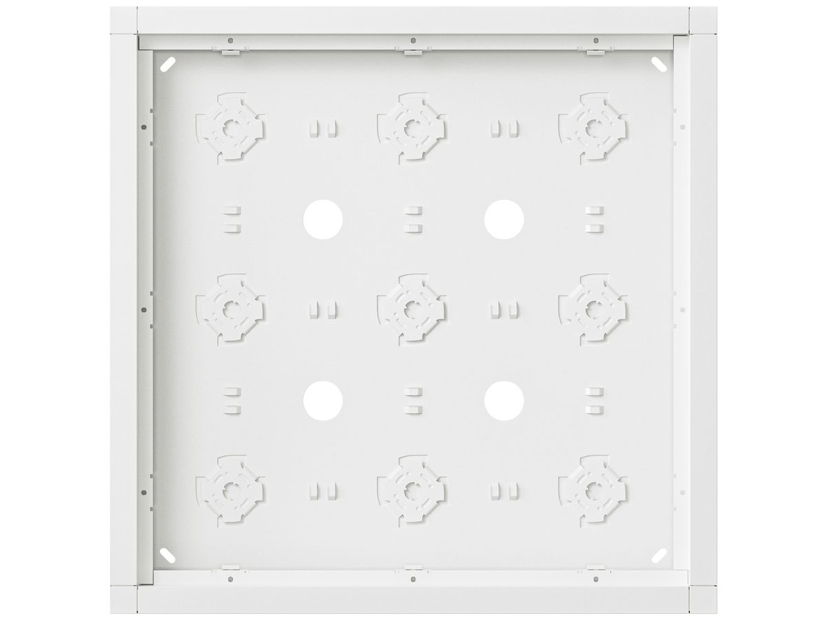 AP-Gehäuse Siedle 9× 332×332×36.5mm weiss