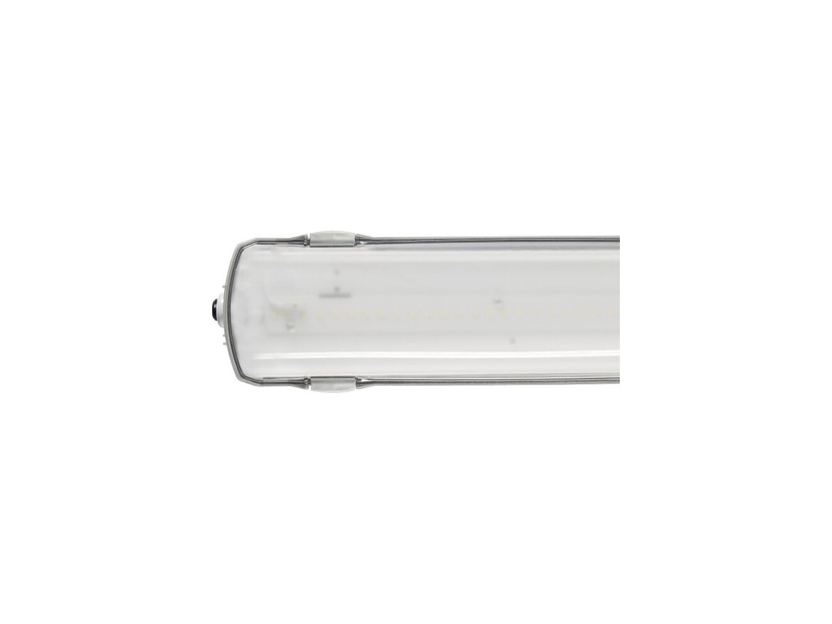 LED-Feuchtraumleuchte DOTLUX MISTRALbasic 43W 6000lm 4000K IP66 grau