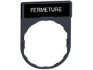 Einlegeschild Schneider Electric Fermeture
