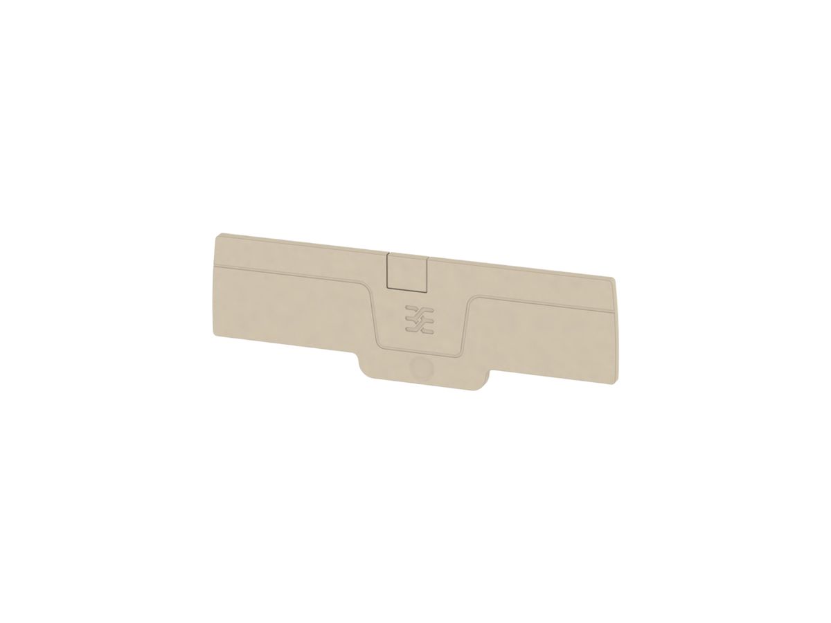 Abschlussplatte Weidmüller A-Reihe AEP DT 2.5 4C 94.25×2.1mm, beige