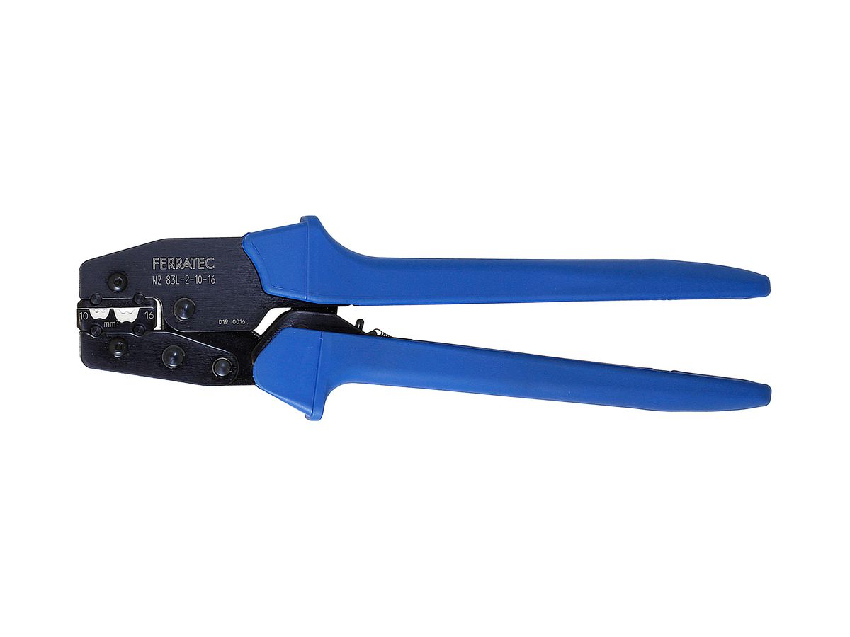 Presswerkzeug für Rohrkabelschuhe 10…16mm²