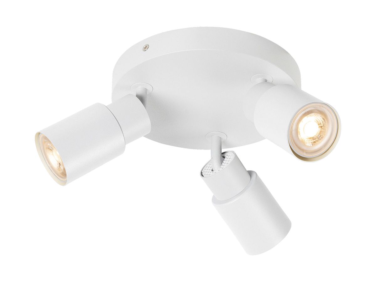 Spot SLV PURI 2.0 Tube CW GU10 3×6W DIM Ø180×113mm weiss